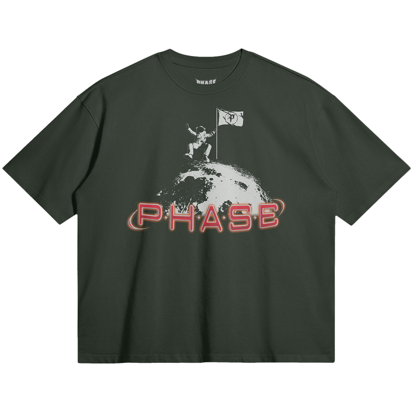 T-shirt TO THE MOON (noir de jais)