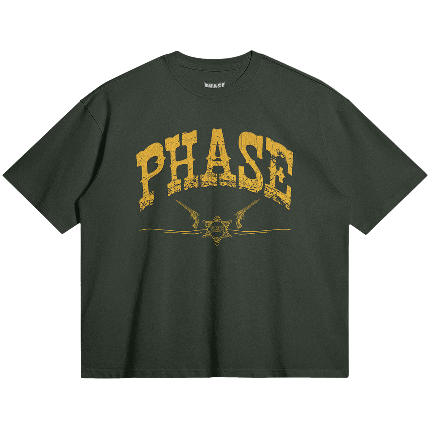 T-SHIRT OUTLAW (NOIR JET)