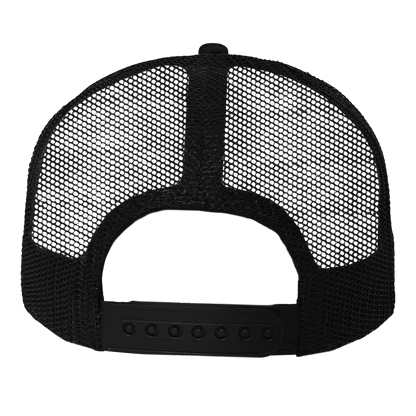 BLACK "P2K" TRUCKER CAP