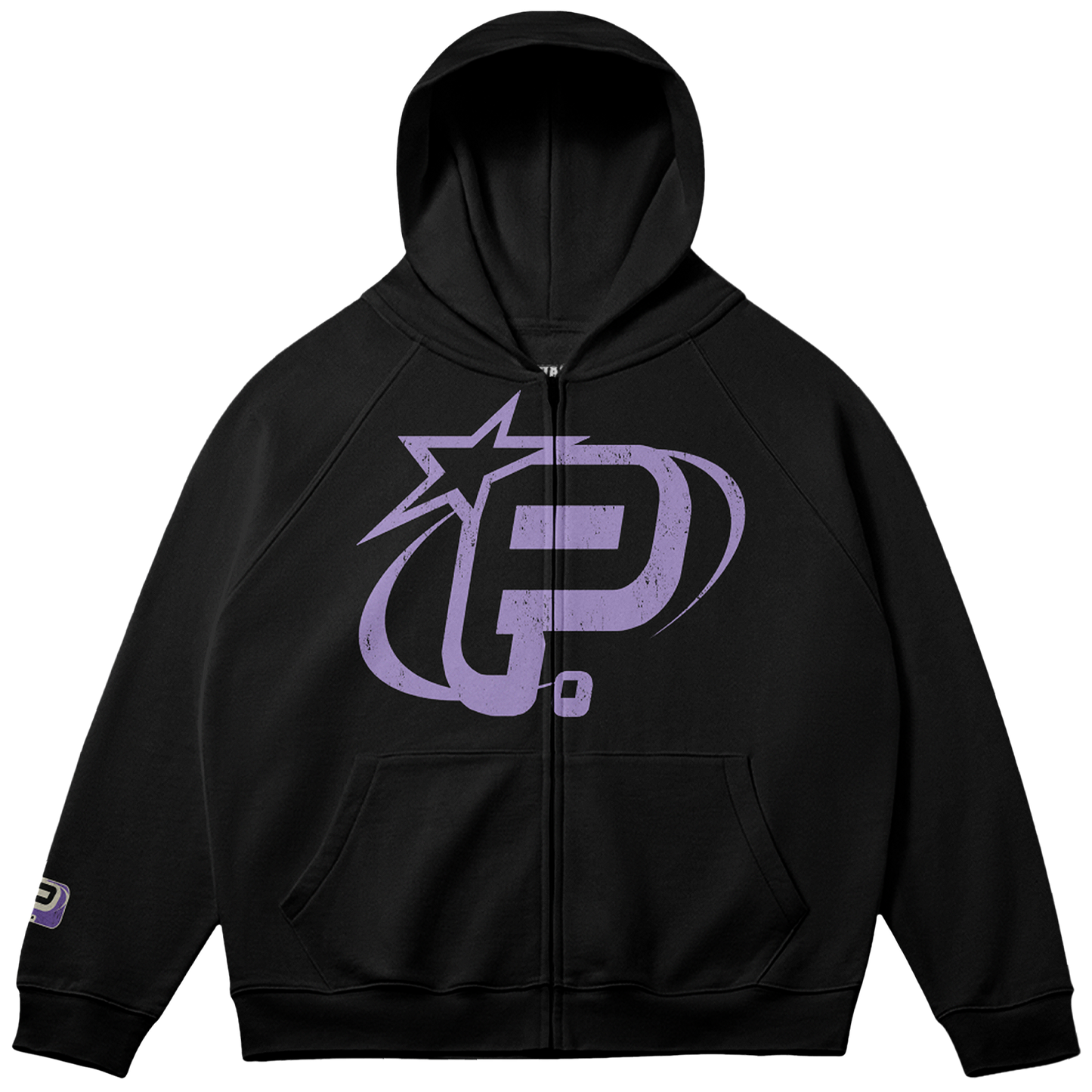 LILAC "P2K" ZIP-UP SWEATSHIRT