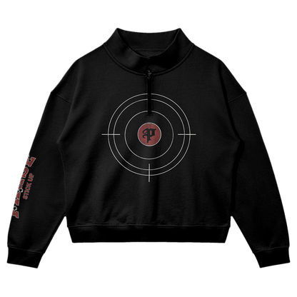 STICK UP QUARTER-ZIP SWEATSHIRT