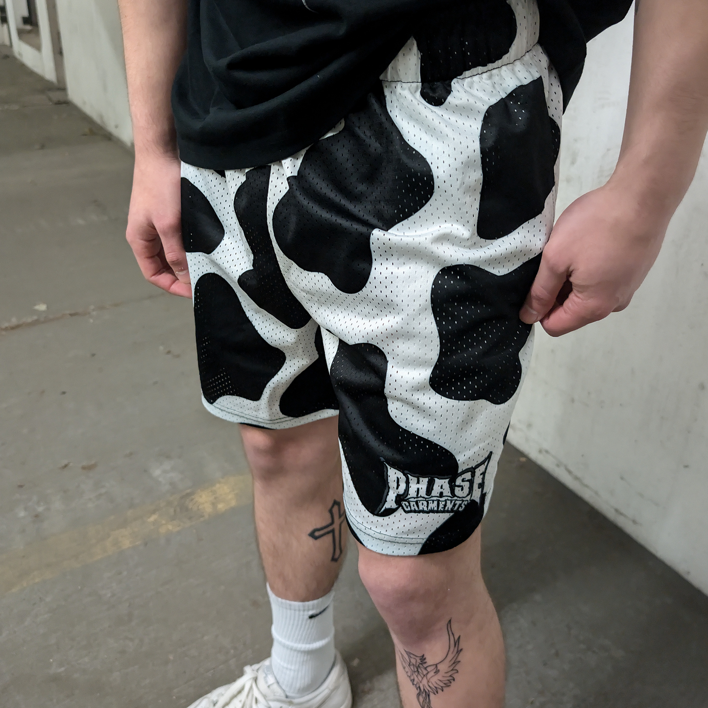 COWPRINT SHORTS