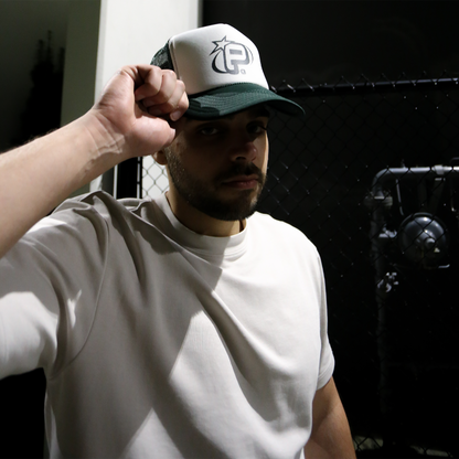 FOREST GREEN "P2K" TRUCKER CAP