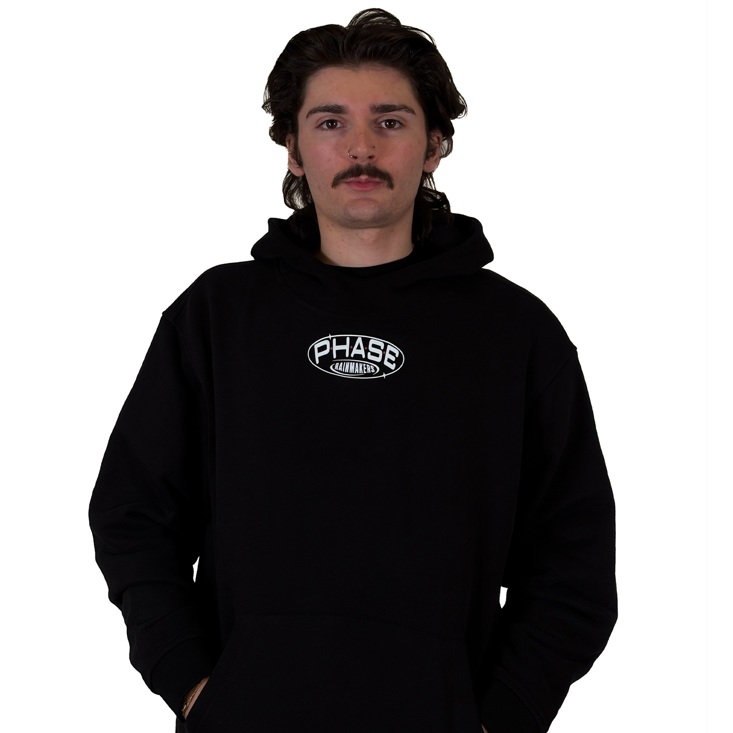 BLACK RAINMAKERS PULLOVER SWEATSHIRT