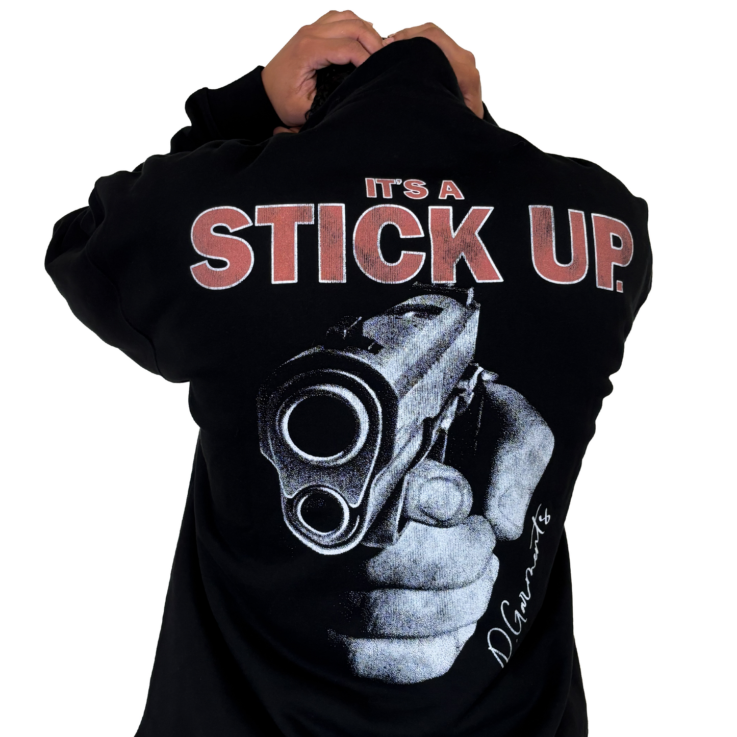 STICK UP QUARTER-ZIP SWEATSHIRT