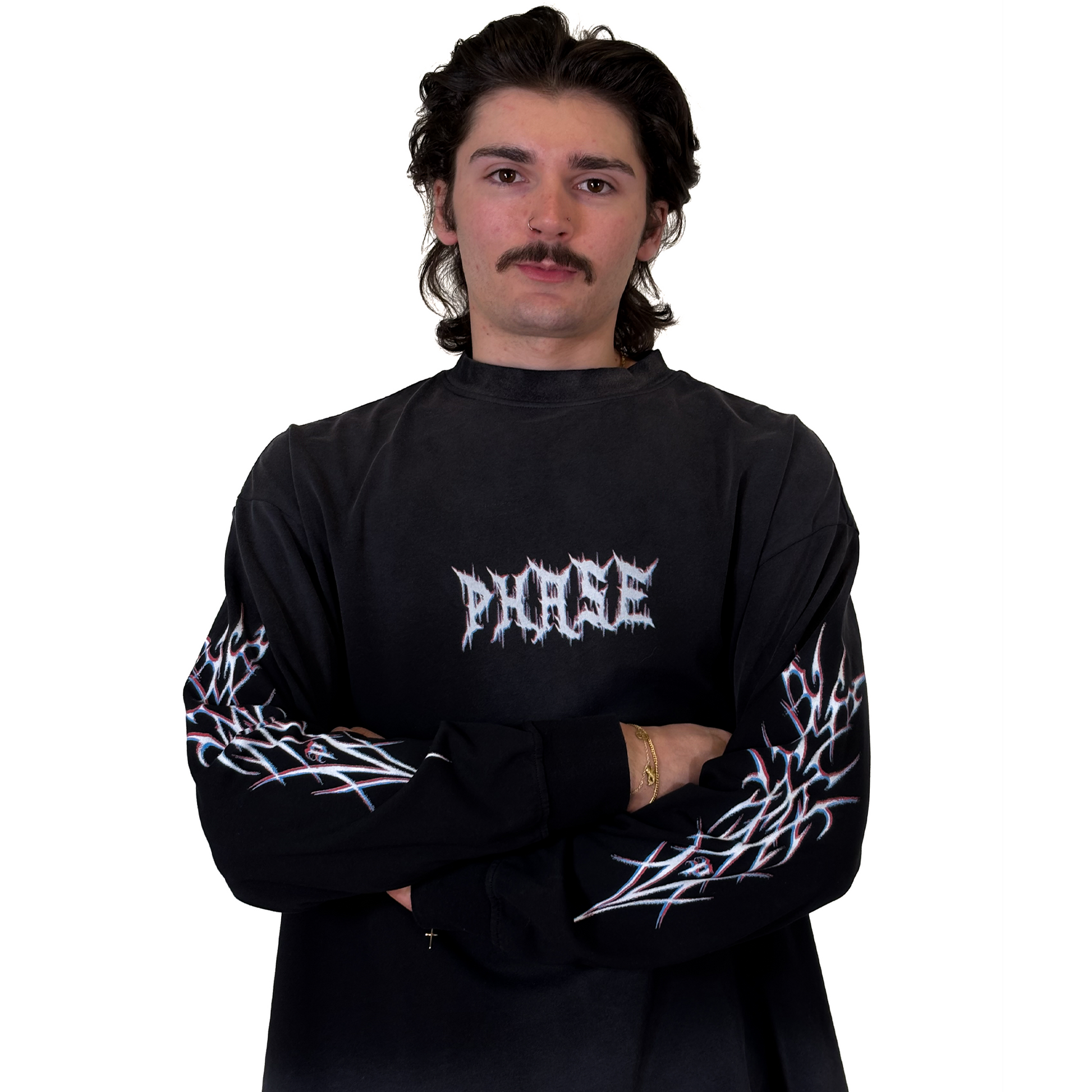 XEROX LONGSLEEVE T-SHIRT – PHASE Garments XEROX LONGSLEEVE T-SHIRT – PHASE Garments