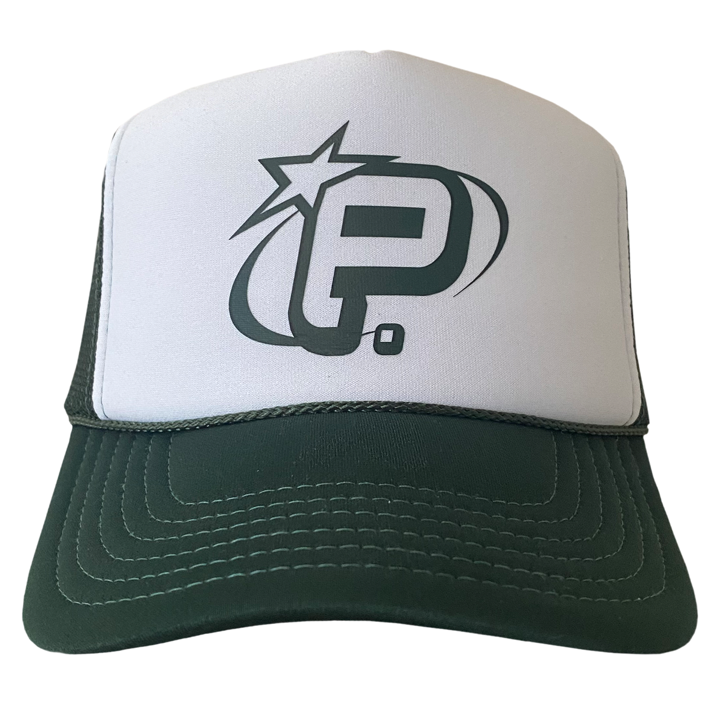 FOREST GREEN "P2K" TRUCKER CAP