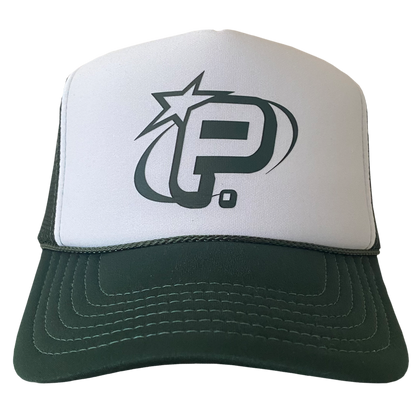 FOREST GREEN "P2K" TRUCKER CAP