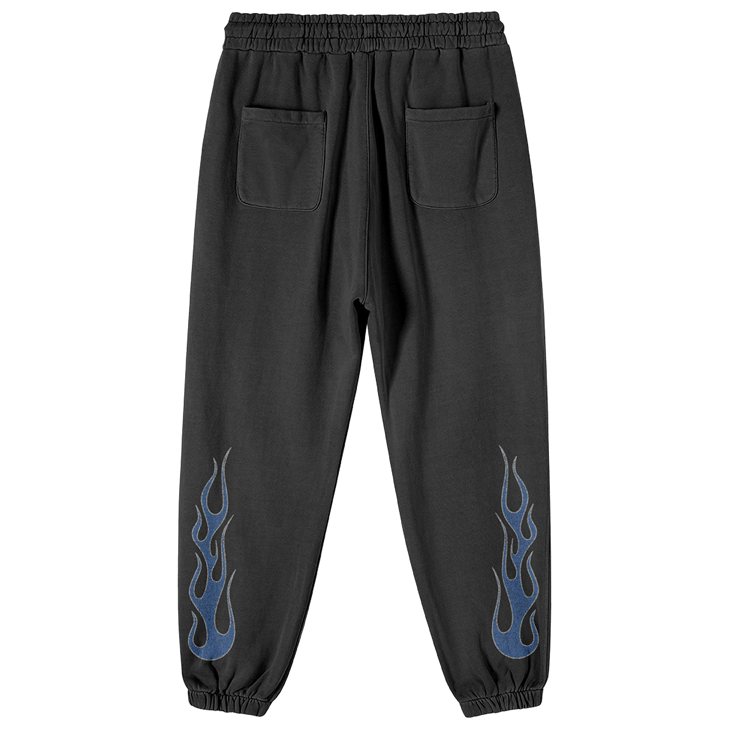 BLUE FLAMME SWEATPANTS