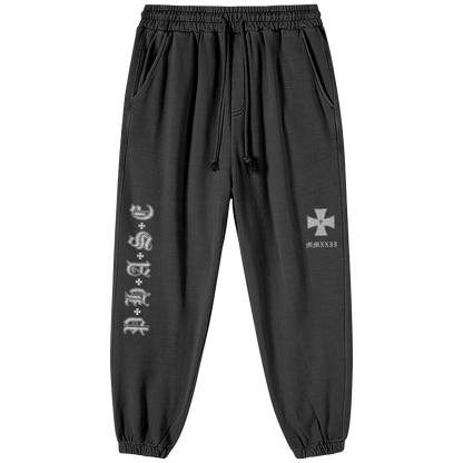 BLUE FLAMME SWEATPANTS