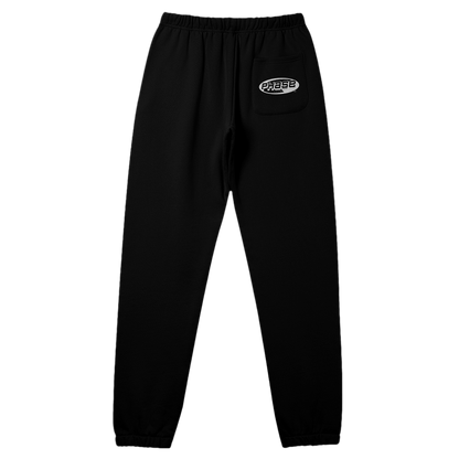 BLACK "P2K" SWEATPANTS