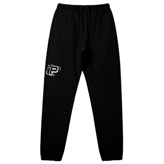 BLACK "P2K" SWEATPANTS