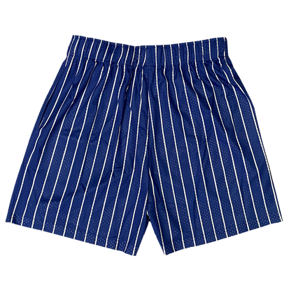 ROYAL BLUE "P2K" PINSTRIPE SHORTS