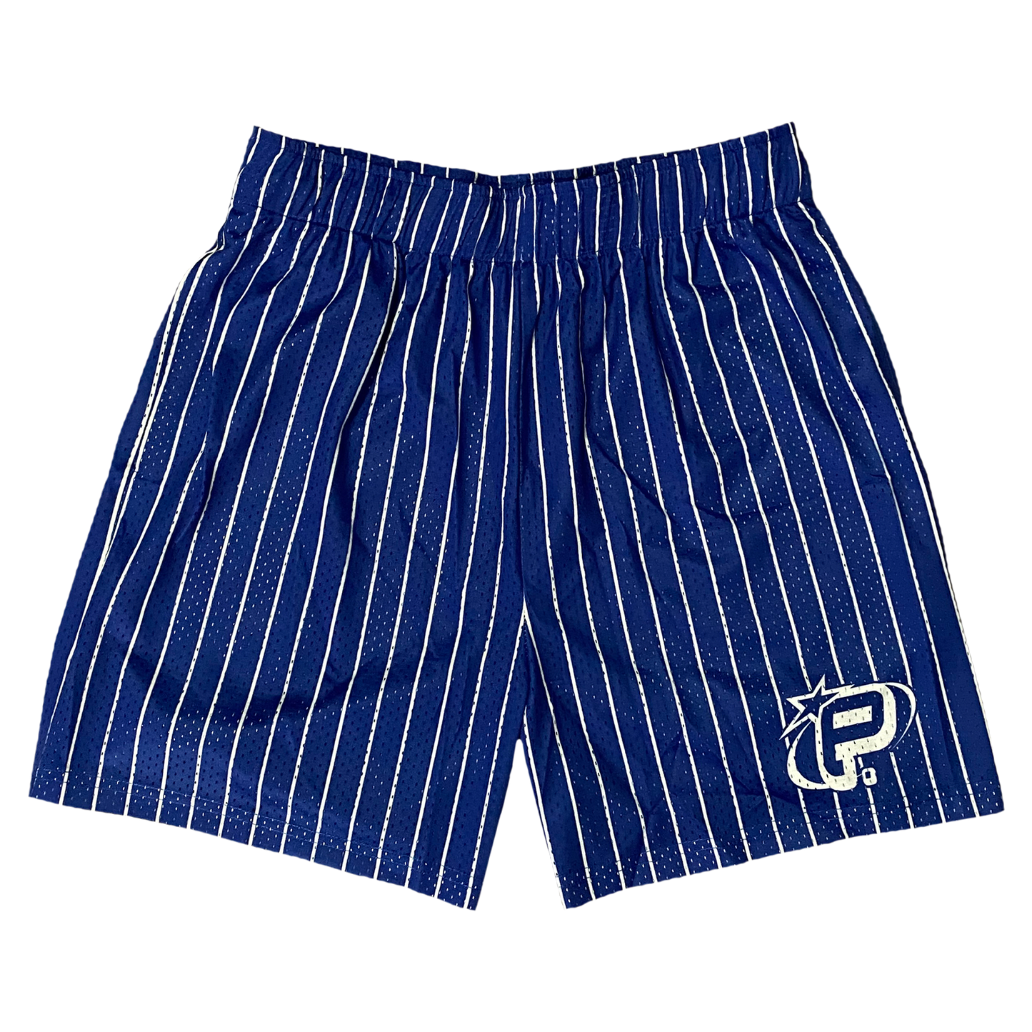 ROYAL BLUE "P2K" PINSTRIPE SHORTS